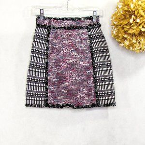 French Connection Multicolor Tweed Short Skirt 2